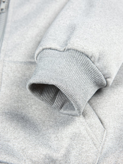 2 հատ տղաների համար նախատեսված բրդյա աստառով գլխարկով սվիտեր + առօրյա տաբատների հավաքածու, միագույն երկարաթև, կայծակաճարմանդով վերնաշապիկ՝ միջին ձգվողության տաք գործվածքից, աշուն/ձմեռ սեզոնի համար, իդեալական է