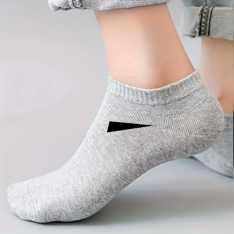 6pcs/3pairs Men's Heavy-Duty Thickened Arch Support Socks - No-Show Low-Cut Suitable for Casual & Formal Wear, Fitness, Travel - Black/White/Gray Sole & Toe, Hand Wash Only - Unisex Basic Short Sock Gift Set for Daily Use, Du - ayq