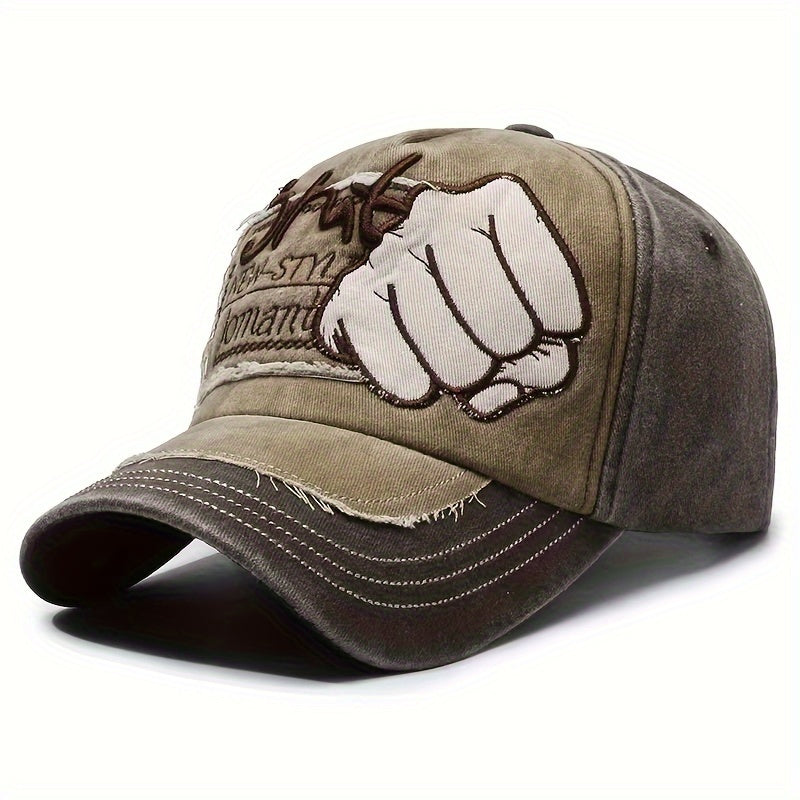 Unisex Vintage Cotton Baseball Cap for Spring and Summer