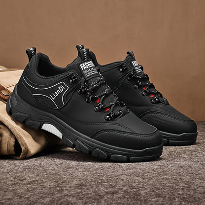 Men's Casual Low-Top Sneakers, Lightweight Lace-Up Shoes