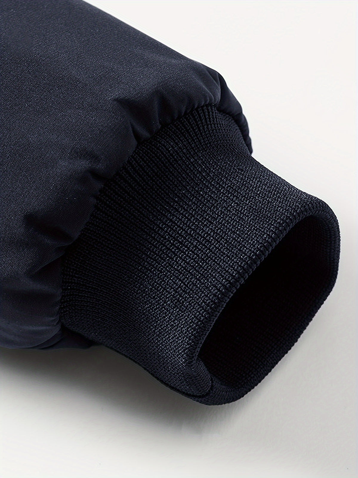 Men's Casual Winter Padded Coat with Stand Collar