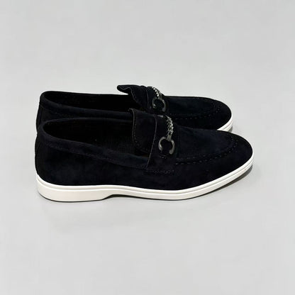 Women's Casual Slip-On Flat Loafers - Comfortable All-Season Shoes