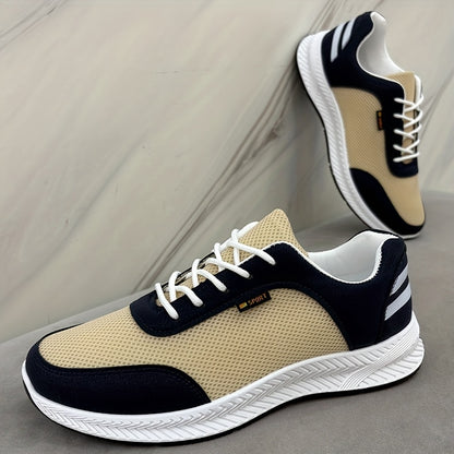 Men'S Mesh Shoes, Trendy And Versatile Footwear, Fashionable Sports And Casual Shoes, Slip-Resistant And Durable Men'S Sneakers - ayq