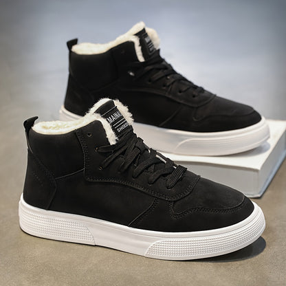 Men'S & Women'S Winter Snow Boots - Heavy-Duty PVC Sole, Warm & Arch Support - All-Season Ankle Boots with Lace-Up Closure - Heavy-Duty Traction Tread, - Ideal For Ice, Snow, Hiking, Winter Boots, Hiking Footwear, Outdoor Foo