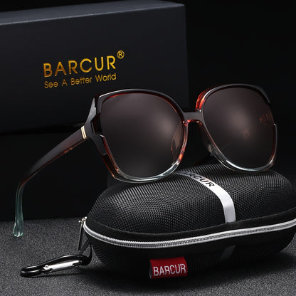 Oversized Gradient Polarized Sunglasses for Men & Women