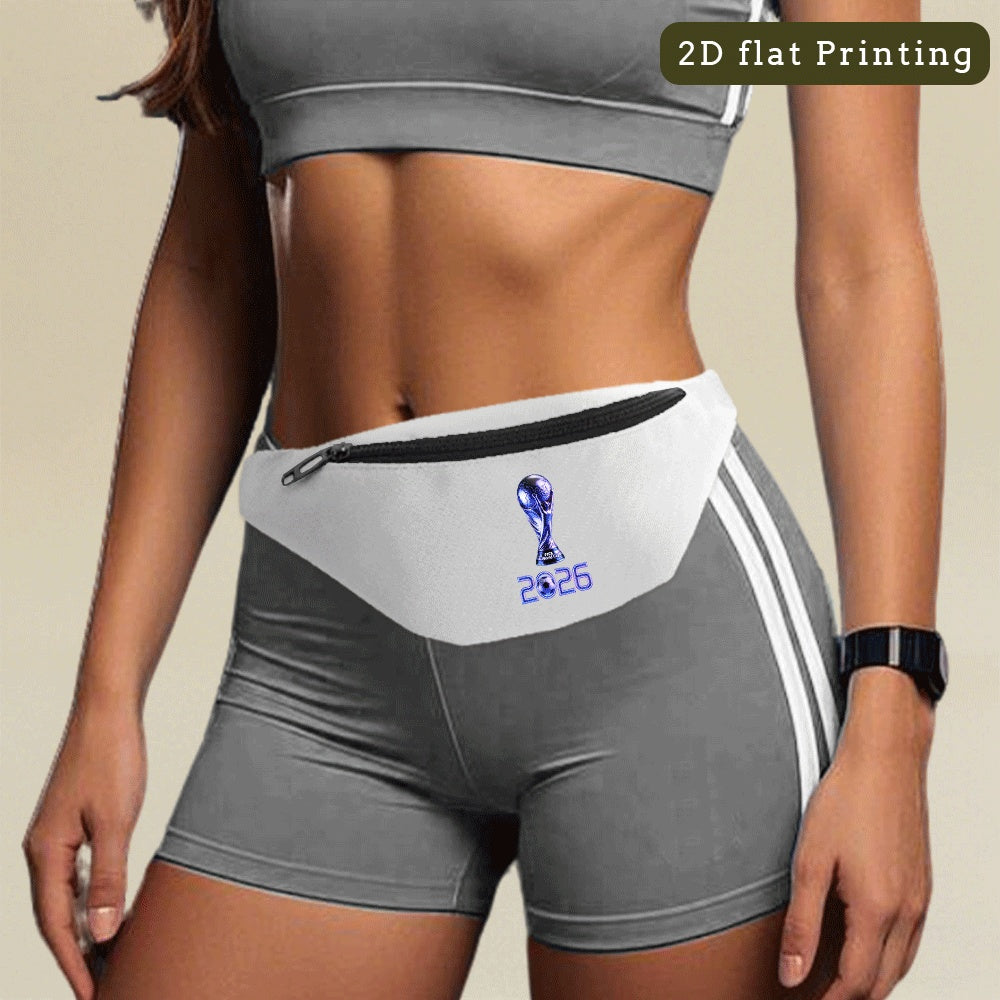 FIFA 2026 World Cup Stylish Waist Bag with Adjustable Strap