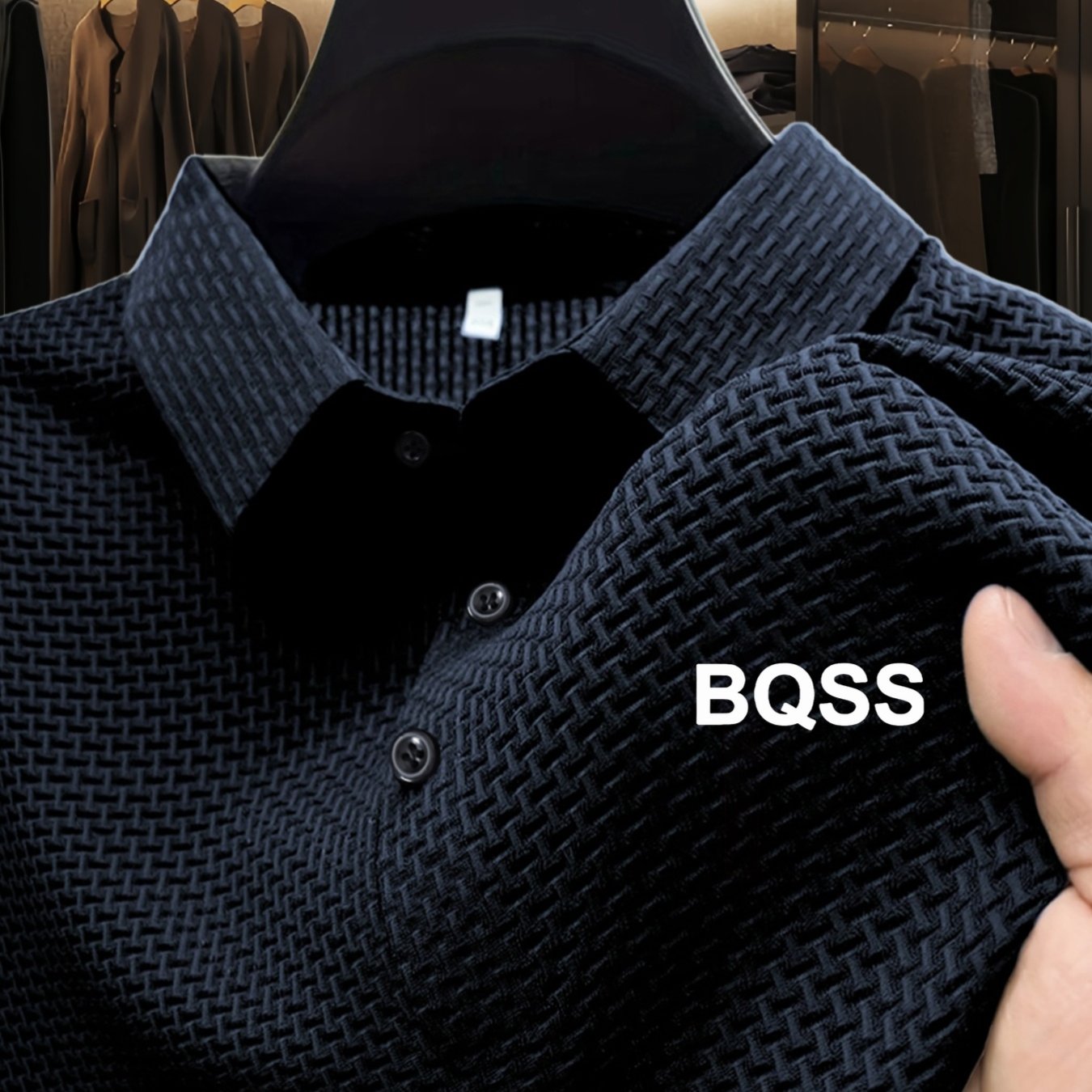 Summer Sports Casual Wear High-End Front Button Short Sleeve Shirt Breathable Turn- Collar Mesh Stretch Solid Color Top Golf Business Men's Short Sleeve - ayq