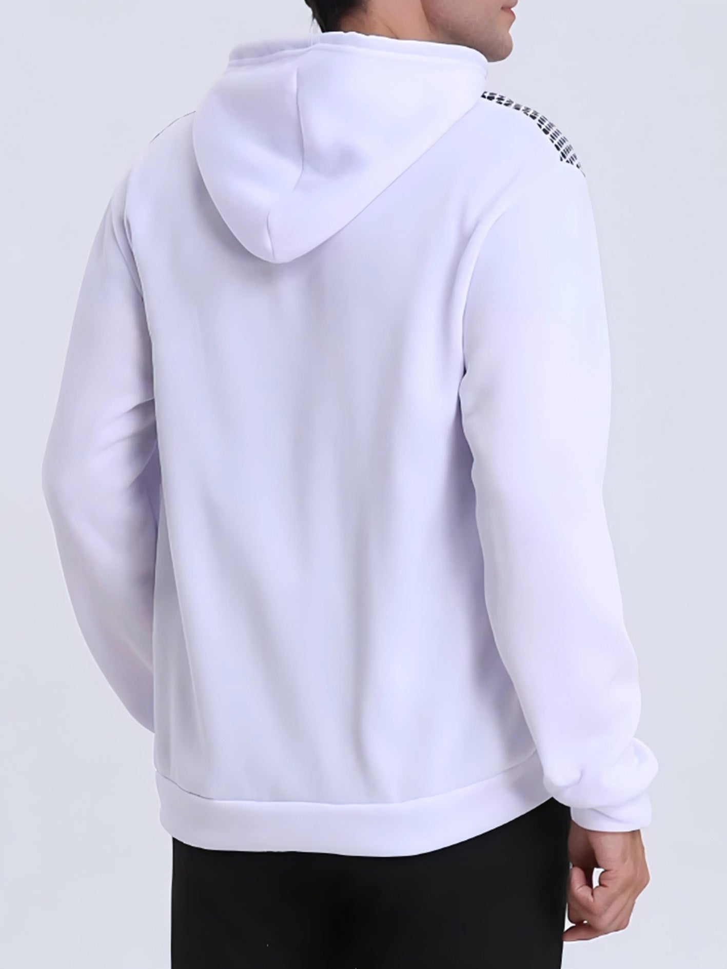 Men'S Electric Hooded Zipper Jacket - Full-Zip Workwear Coat with Belt Pocket, Heavy-Duty Construction, Full-Zip Closure & Belt Design for Plumbers, Casual Wear, Durable Fabric, Outdoor Workers