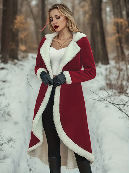 Կորեական կոմպոզիտային հաստ ձմեռային վերարկու - էլեգանտ կորեական բաճկոն, միջին երկարության տաք վերնազգեստ՝ երկար թևքերով և գլխարկով, միագույն բլեյզեր՝ աշնանային և ձմեռային, լվացքի մեքենայով լվացվող սառը եղանակի հագուստ