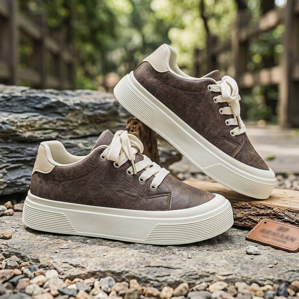 Men's Low-Top Outdoor Sports Board Shoes for Spring and Fall