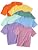 7-Pack Toddler Boys' Cotton Crewneck Tees