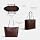 Coach Town Women's Leather Tote Bag