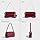 Y2K Faux Leather Crossbody Purse with Cherry Pendant