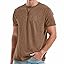 Men's Cotton Crew Neck T-Shirts - Lightweight Summer Tees S-4XL