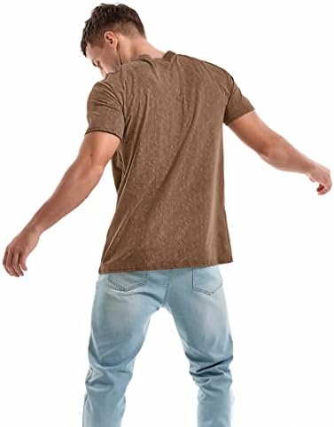Men's Cotton Crew Neck T-Shirts - Lightweight Summer Tees S-4XL