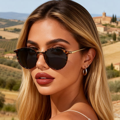 Retro-Style UV400 Fashion Glasses for Men and Women