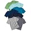 7-Pack Toddler Boys' Cotton Crewneck Tees