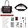 Women’s 3-Piece Tote Bag and Wallet Set – Stylish Shoulder Satchel
