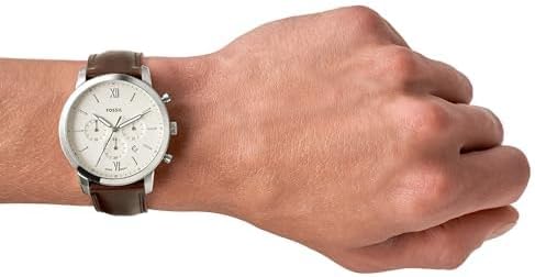 Fossil Men's Neutra Quartz Stainless Steel Chronograph Watch