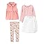 Simple Joys Girls 4-Piece Playwear Set - Soft & Versatile