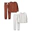 Simple Joys Girls 4-Piece Playwear Set - Soft & Versatile