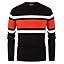Men's Striped Crewneck Pullover Sweater by PJ PAUL JONES