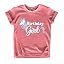 Girls Unicorn Birthday Shirt Toddler Party Tee 1-7 Years
