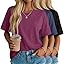 Women's Cotton Oversized Half Sleeve Crew Neck Tees - 3 Pack