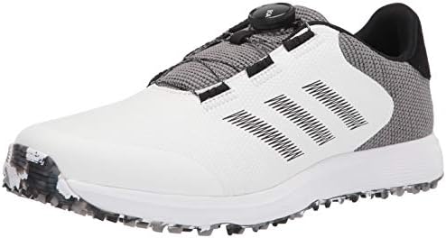 adidas Men's S2G Boa Golf Shoes with Spikeless Outsole