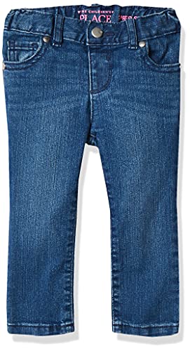 Girls Super Skinny Jeans in Victory Blue Wash, Size 4