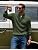 Men’s Quarter Zip Cable Knit Pullover Sweater