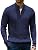 Men’s Quarter Zip Cable Knit Pullover Sweater