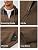 JMIERR Men's Lightweight Colorblock Zip Hoodie Jacket
