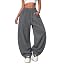 Women's Barrel Baggy Wide Leg Sweatpants for Streetwear