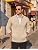 Men's Full Zip Mock Neck Cardigan Sweater with Pattern