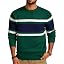 Men's Striped Crewneck Pullover Sweater by PJ PAUL JONES