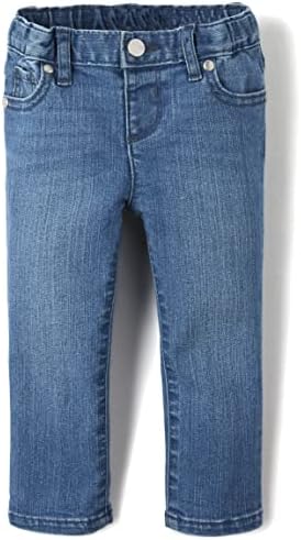 Girls Super Skinny Jeans in Victory Blue Wash, Size 4