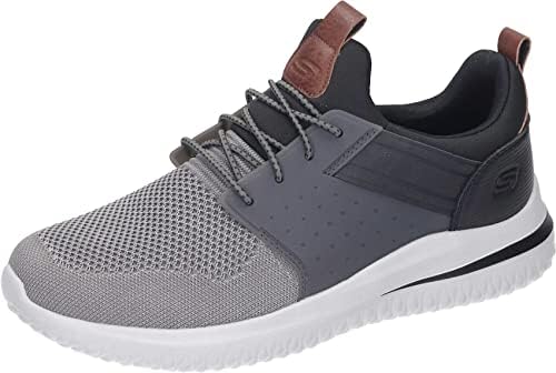 Skechers Men's Delson 3.0 Cicada Slip-On Sneakers