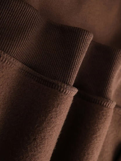 Men's Christmas Hooded Sweatshirt with Rudolph & Santa Print - Thickened Winter Pullover Hoodie, Warm Long Sleeve Casual Sweater for Skiing, Parties, Team Events - Machine Washable (Couple Matching, Unisex Style)