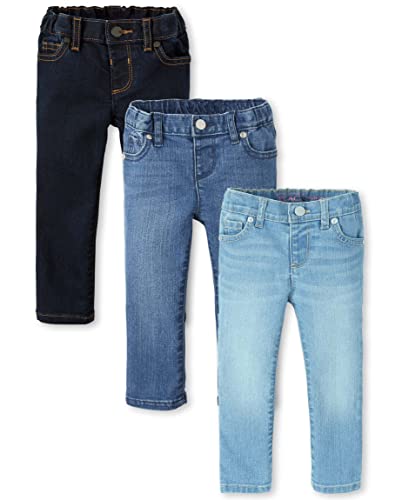 Girls Super Skinny Jeans in Victory Blue Wash, Size 4