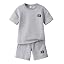 Boys Summer Short Sleeve Top & Shorts Set Casual Outfit
