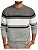 Men's Striped Crewneck Pullover Sweater by PJ PAUL JONES
