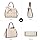 FOXLOVER Medium Vintage Tote Bag for Women Top-Handle Satchel