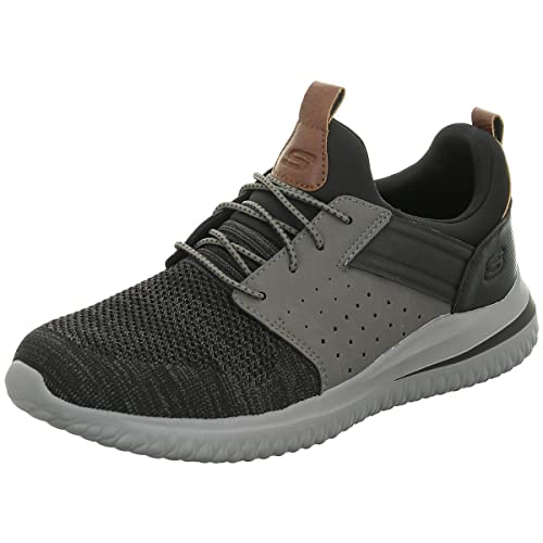 Skechers Men's Delson 3.0 Cicada Slip-On Sneakers