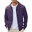 JMIERR Men's Lightweight Colorblock Zip Hoodie Jacket