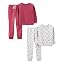 Simple Joys Girls 4-Piece Playwear Set - Soft & Versatile