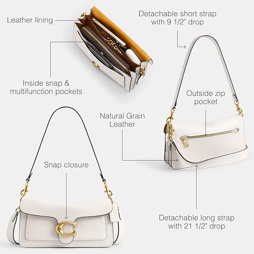 Coach Women's Soft Tabby Grain Leather Shoulder Bag