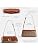 Women's Jet Shoulder Bag in Refined Calf Leather