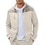 JMIERR Men's Lightweight Colorblock Zip Hoodie Jacket