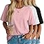 Women's Cotton Oversized Half Sleeve Crew Neck Tees - 3 Pack